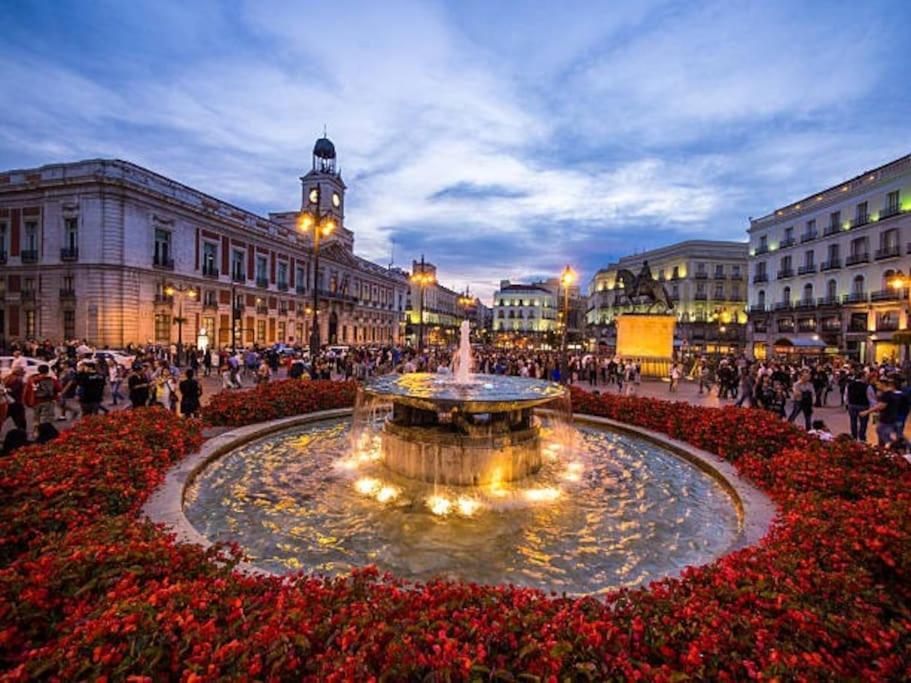 ºmy Citycentre Sol Wifi Ac Smarttvº Madrid Bagian luar foto